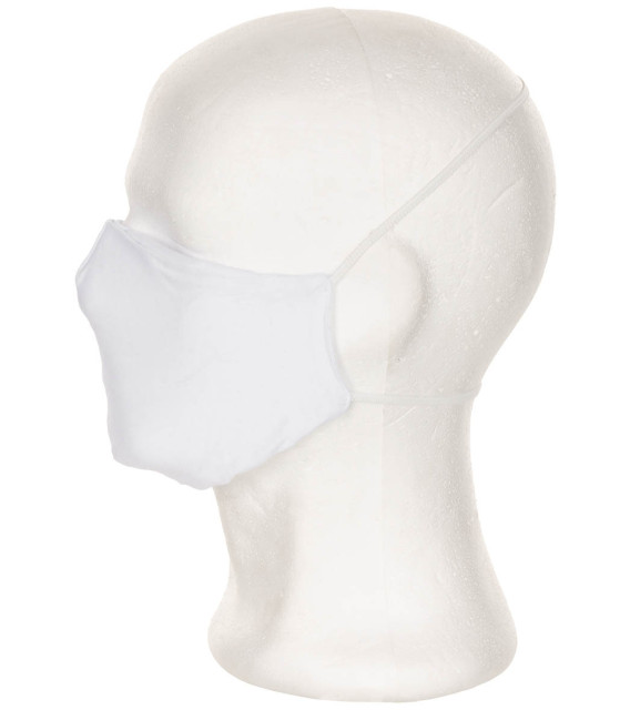 Masque tissu blanc