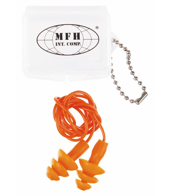Bouchons anti bruit orange