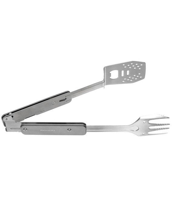 Pince multifonction kit BBQ ROXON MBT Mini 4 en 1 argenté
