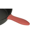 Poignée silicone antichaleur 14 cm pour poêle en fonte