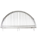 Grille de cuisson pliable avec chaîne 46,8 cm