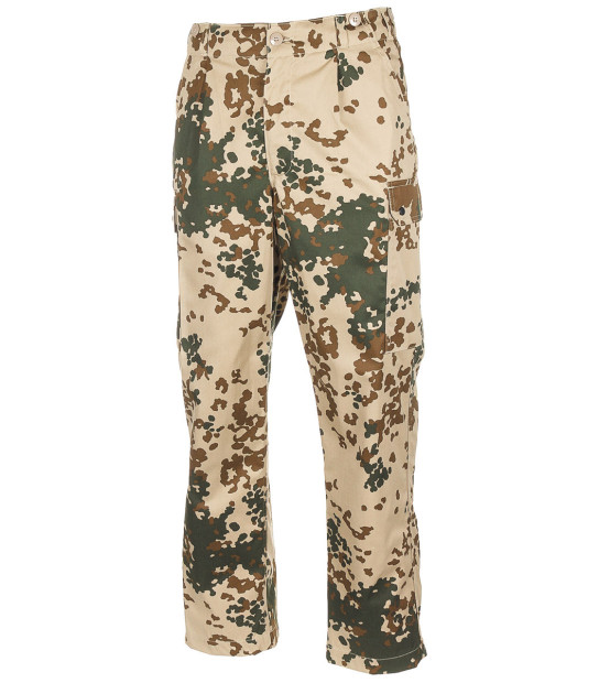 Pantalon De Combat US BDU MFH Homme Camouflage Desert 3 Couleurs - Neuf Avec étiquette, Polyester-coton
