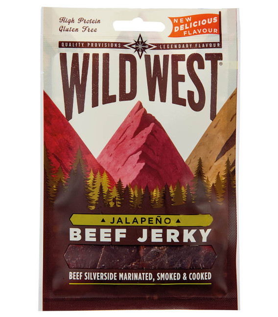 Ration de survie - Boeuf fumé Jalapeno Wild West