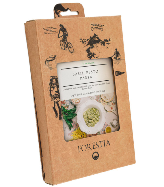Ration de survie - Pâtes au pesto et basilic Forestia