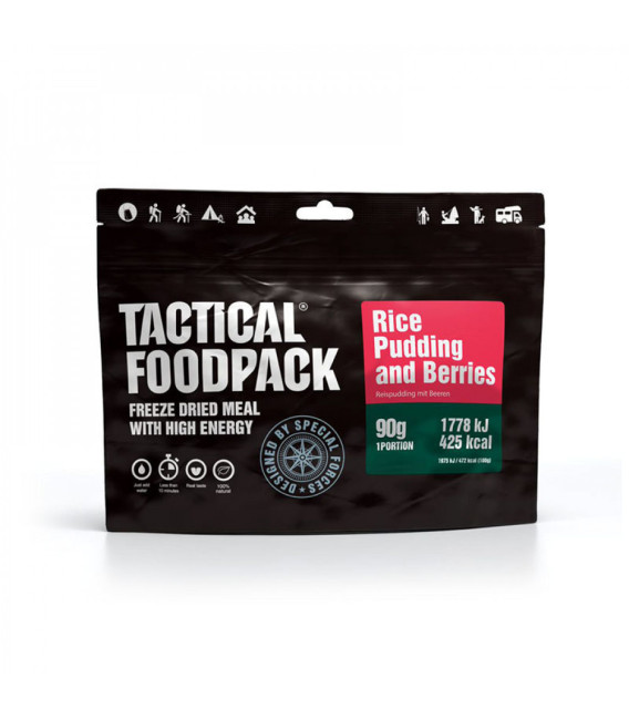 Ration de survie - Riz au lait aux baies Tactical Foodpack