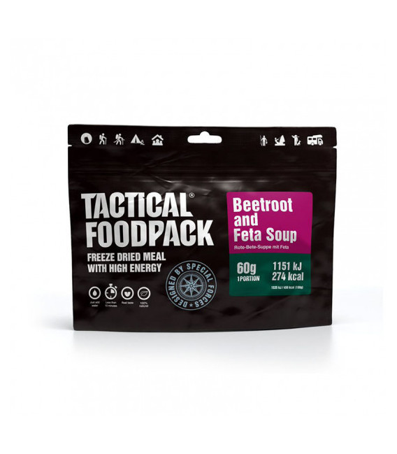 Ration de survie - Soupe aux betteraves et à la feta Tactical Foodpack