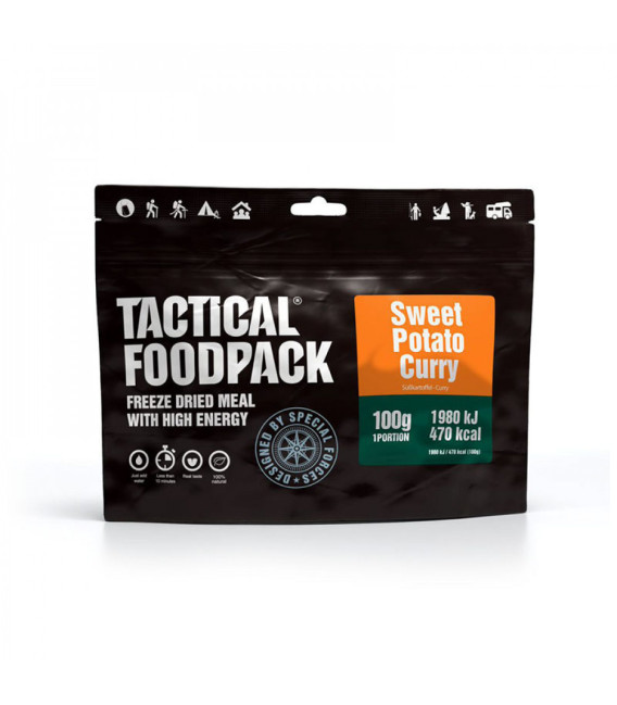 Ration de survie - Curry de patates douces Tactical Foodpack