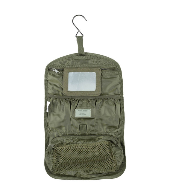 Trousse de toilette, kaki poches div. - Surplus militaire