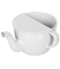 Tasse à bec CZ/SK émail blanc comme neuf 375 ml