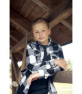 Chemise à carreaux pour enfants Checkshirt Brandit