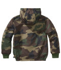 Coupe-vent Zip frontal pour enfants Windbreaker Brandit