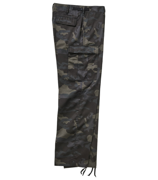 Pantalon Militaire MFH Cargo Bleu - Genoux Et Siège Renforcés - Neuf Avec étiquettes
