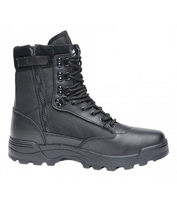 Rangers cuir Tactical Zipper Brandit Noir