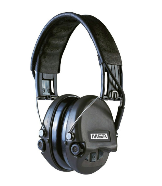 Casque MSA anti-bruit Supreme Pro vert OD - Surplus militaire