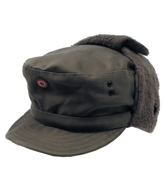 Casquette d'hiver kaki autriche occasion comme neuf