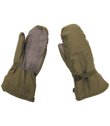 Moufles doublées BW vert comme neuf occasion Vert - Kaki - Olive