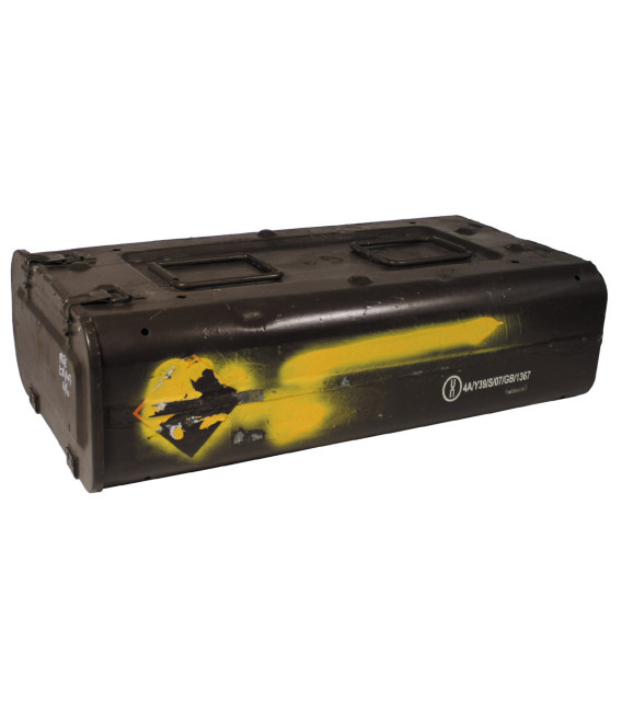 Caisse à munition GB marron 78x42x22 cm occasion