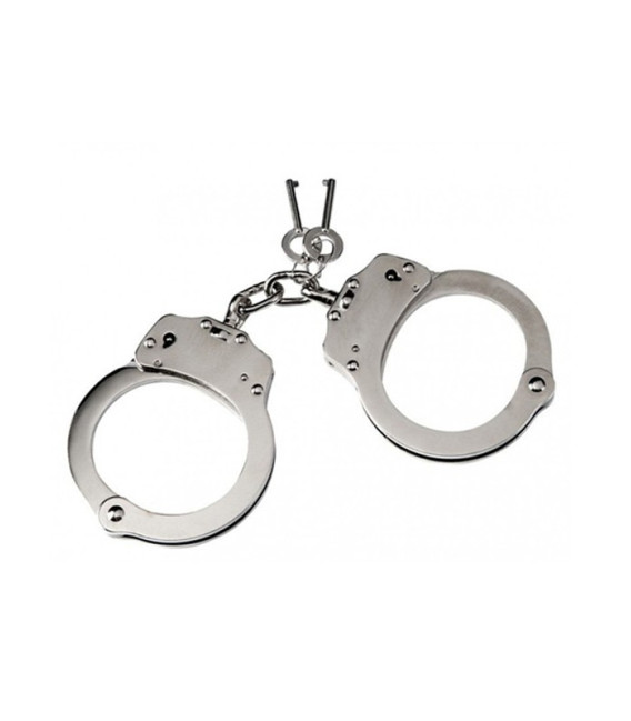 Menottes à chaines nickel T.O.E. - Surplus militaire