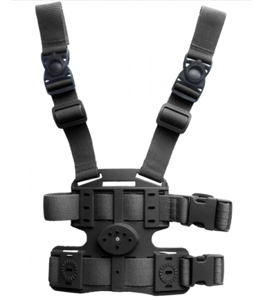 Plaque de cuisse VEGA-Holster 2 sangles noir