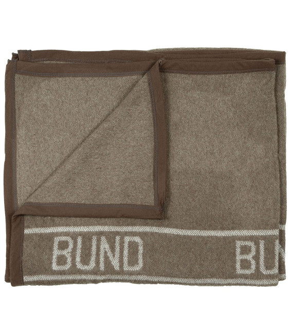 Couverture BW, brun, 220 x 130 cm, 700g/m² - Surplus militaire