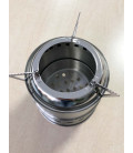poêle d'extérieur, "Forest", acier inoxydable - Surplus militaire