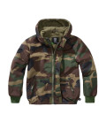 Coupe-vent Zip frontal pour enfants Windbreaker Brandit