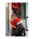 Polo T-shirt Sécurité incendie, rouge - Surplus militaire