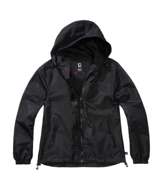 Zip frontal coupe-vent d'été pour femme Windbreaker Brandit