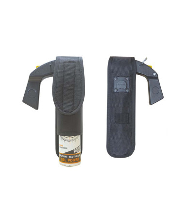 Etui Porte aérosol TURNCLIP® Noir