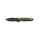 Couteau de poche Cac® serration PA6 vert olive