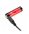Batterie rechargeable micro USB pour lampe XT1A Klarus
