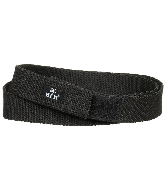 Ceinture, velcro, noir, largeur: 3,2 cm - Surplus militaire
