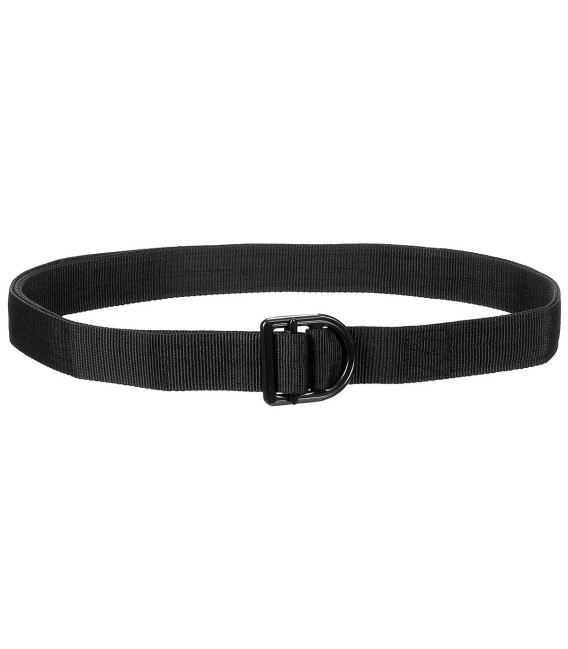 Ceinturon "Tactical", noir, boucle métallique, 4 cm large - Surplus militaire