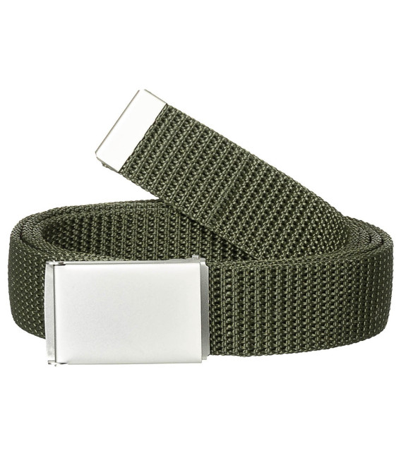 Ceinture, 32 mm, vert, serrure métallique - Surplus militaire