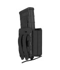 Porte-chargeur double Bungy 8BL noir pour .308/7,62 mm