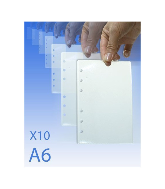 10 feuilles plastifiees pour cla6