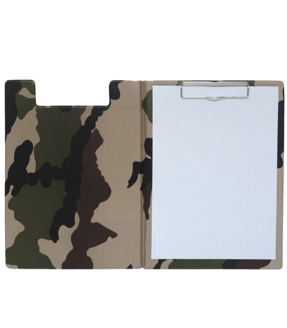 Porte document a4 a clip camo ce