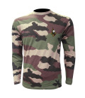 Tshirt cam manches longues brode : para