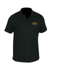 Polo noir brode para