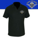 Polo noir mc imprime para