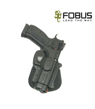 Holster fobus pour cz 75d, cz 75b, cz sp 01, 75d compact avec rails