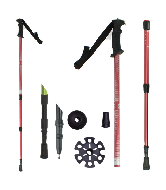 Baton de marche et randonnée aluminium STROLLERS