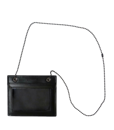 Porte carte en cuir avec chaine : seul