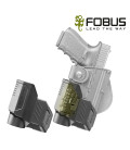 Holster rigide polymere pr Glock 17/22/31 + lighthouses II et III