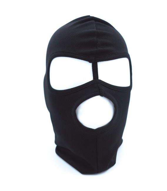 Cagoule 3 trous en cool dry noir