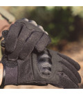 Gants coques noirs