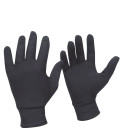 Sous gants en nylon noir