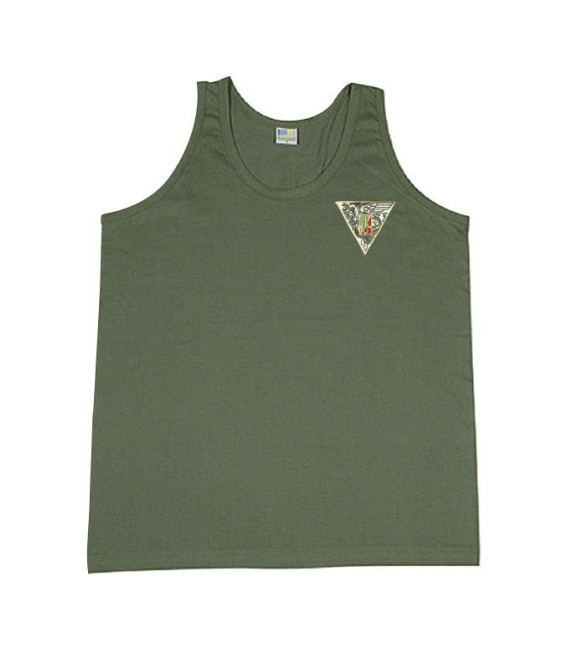 Debardeur vert brode 2 rep