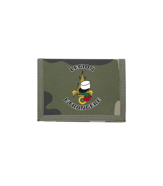 Portefeuille polyester camouflage legion