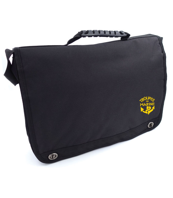 Cartable porte documents serigraphie tdm : noir